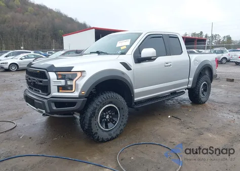 2018 Ford F-150 Raptor z USA, uszkodzony, nr VIN 1FTEX1RG6JFC76222